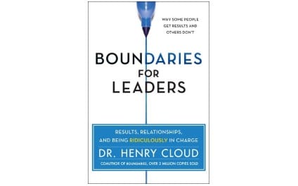 Boundaries For Leaders By Dr. Henry Cloud