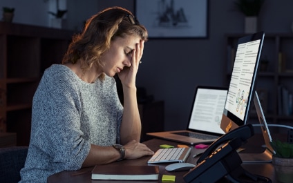 When we work too much and neglect to take care of ourselves