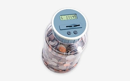 SHINY NEW GADGET OF THE MONTH: M&R Digital Counting Coin Bank