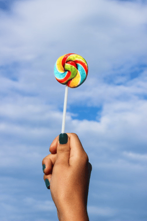 Lollipop in Clouds